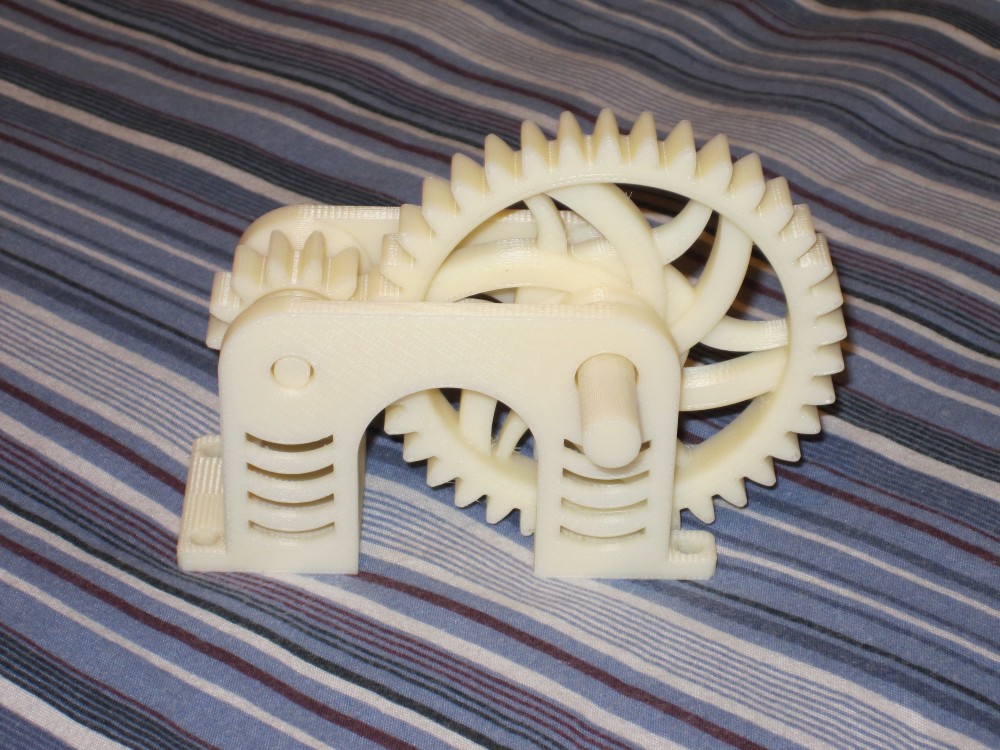 Printed gearbox